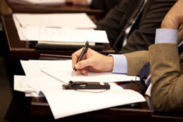 Executive Writing Letter